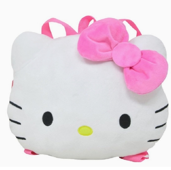 ♥️Hello Kitty Plush backpack & Slippers NWT - Picture 4 of 9